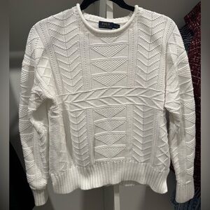 Polo Ralph Lauren | Women’s White Sweater | Size Medium